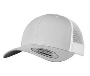 Flexfit F6606T - Czapka w stylu truckera Silver/ White