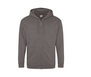 AWDIS JH050 - Sweat zippé Stalowa szarość