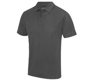 JUST COOL JC040 - Polo homme respirant Antracyt