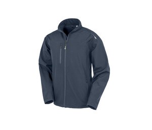 RESULT RS900X - Softshell en polyester recyclé Granatowy