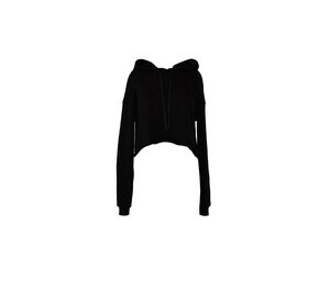 Bella+Canvas BE7502 - Women's short hoodie Black