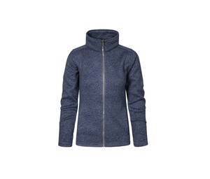 Promodoro PM7725 - Women's knitted fleece jacket Niebieski wrzos