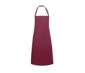 Karlowsky KYBLS4 - Basic bib apron with buckle Kasztanowy