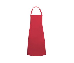 Karlowsky KYBLS4 - Basic bib apron with buckle Malina