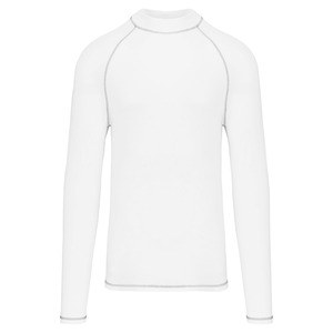 Proact PA4017 - Techniczna koszulka męska z długim rękawem z filtrem UV Biały