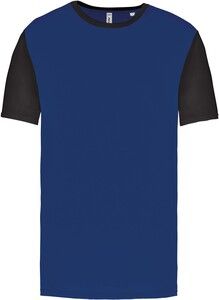Proact PA4023 - Dwukolorowa koszulka z krótkim rękawem dla dorosłych Dark Royal Blue / Black