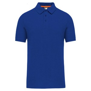 WK. Designed To Work WK207 - Ekologiczna męska koszulka polo ciemnoniebieski