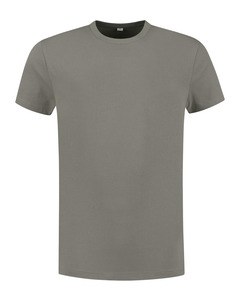 LEMON & SODA LEM4501 - T-shirt Uni Workwear iTee SS Perłowa szarość