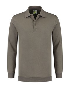 LEMON & SODA LEM4701 - Polosweater Workwear Uni Perłowa szarość