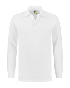 LEMON & SODA LEM4701 - Polosweater Workwear Uni Biały