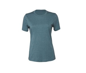 Bella+Canvas BE6400CVC - Women's casual t-shirt Heather Deep Teal