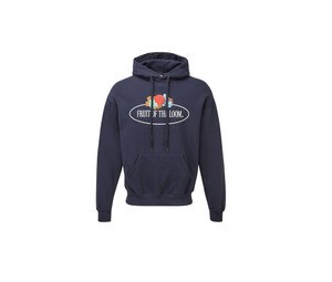 FRUIT OF THE LOOM VINTAGE SCV270 - Unisex hoodie with Fruit of the Loom logo Głęboki granat