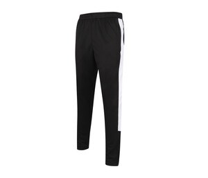 Finden & Hales LV881 - Spodnie sportowe Slim fit Biało/czarny