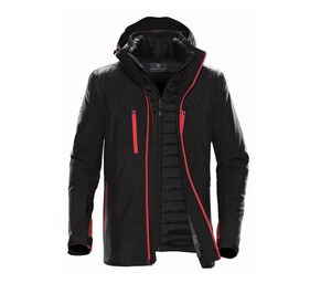 STORMTECH SHXB4 - Parka homme 3 en 1 Black / Bright Red