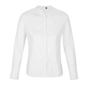 NEOBLU 03787 - Bart Women Koszula Damska Ze Stójką Optic White