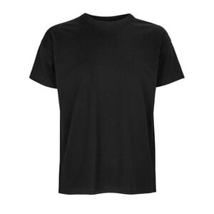 SOL'S 03806 - Boxy Men T Shirt Oversize Męski Głęboka czerń