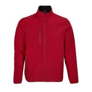 SOL'S 03827 - Falcon Men Veste Homme Zippée Softshell Papryczkowa czerwień