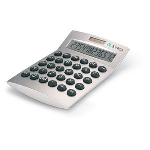 GiftRetail AR1253 - BASICS 12-to cyfrowy kalkulator matt silver