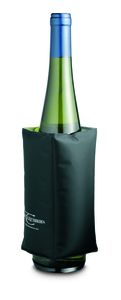 GiftRetail IT3708 - TERRAS Skladany pojemnik na wino Czarny
