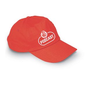 GiftRetail KC1447 - GLOP CAP Czapka baseballowa Czerwony
