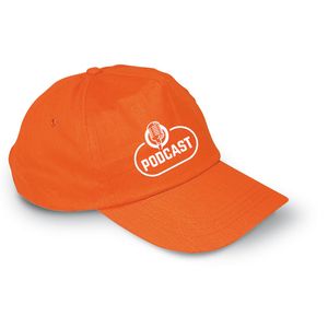 GiftRetail KC1447 - GLOP CAP Czapka baseballowa Pomarańczowy