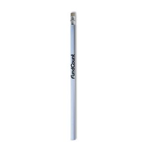 GiftRetail KC2494 - STOMP Ołówek z gumką Biały