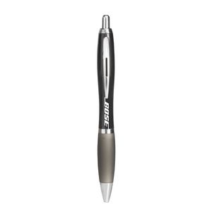 GiftRetail KC3314 - RIOCOLOUR Długopis z miękkim uchwytem Czarny