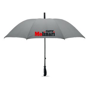 GiftRetail MO6132 - VISIBRELLA Odblaskowy parasol matt silver