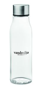 GiftRetail MO6210 - VENICE Szklana butelka 500 ml Transparent