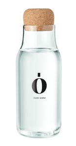 GiftRetail MO6284 - OSNA Szklana butelka 600 ml Transparent