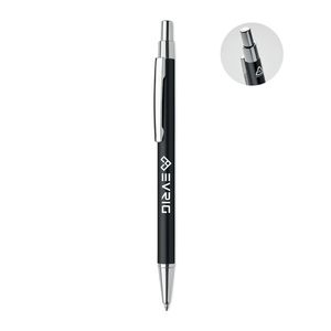 GiftRetail MO6560 - DANA Długopis z aluminium recykling Czarny