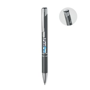 GiftRetail MO6561 - DONA Długopis aluminiowy, recykling Tytanowy