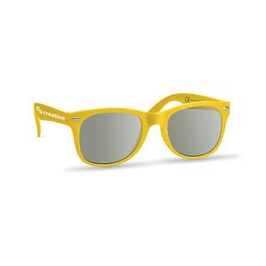 GiftRetail MO7455 - AMERICA Okulary przeciwsłoneczne Żółty