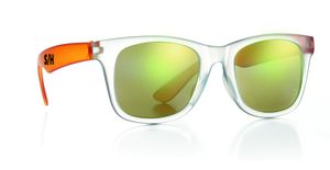 GiftRetail MO8652 - AMERICA TOUCH Lustrzane okulary przeciwsłon Pomarańczowy