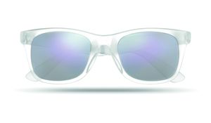 GiftRetail MO8652 - AMERICA TOUCH Lustrzane okulary przeciwsłon Transparent