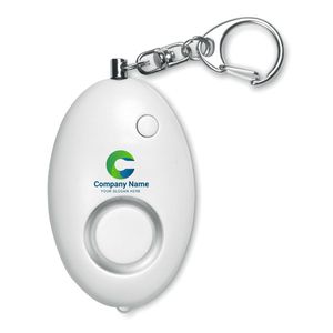 GiftRetail MO8742 - ALARMY Mini alarm personalny Biały