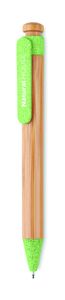 GiftRetail MO9481 - TOYAMA Długopis bambusowy Zielony