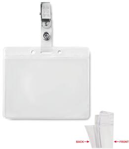 CLIPBADGE Uchwyt na identyfikator - GiftRetail MO9642 transparent
