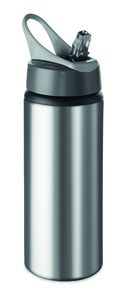 GiftRetail MO9840 - ATLANTA Butelka z aluminium 600 ml matt silver