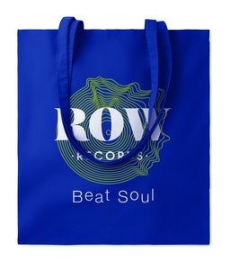 GiftRetail MO9846 - COTTONEL COLOUR ++ Bawełniana torba na zakupy Niebieski