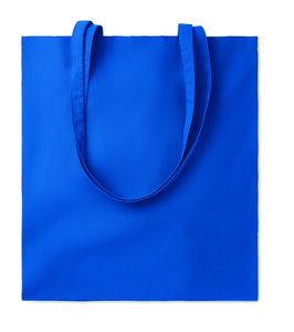 GiftRetail MO9846 - COTTONEL COLOUR ++ Bawełniana torba na zakupy Ciemnoniebieski