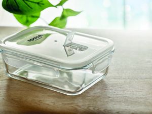 GiftRetail MO9923 - PRAGA LUNCHBOX Lunchbox 900 ml Transparent