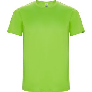 Roly CA0427 - IMOLA Techniczna koszulka  raglan z poliestru z recyklingu CONTROL-DRY Limonkowy