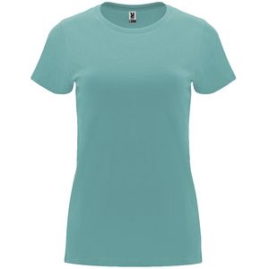 Roly CA6683 - CAPRI Damska koszulka z krótkim rękawem Przykurzony niebieski