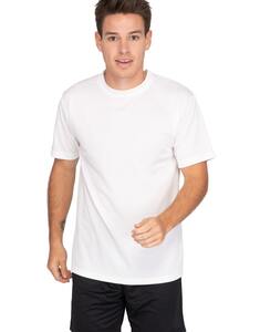 Mustaghata BOLT - Mens Active T-Shirt Polyester Spandex 170 G/M² Biały