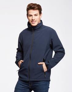Mustaghata CLIFF - SOFTSHELL JACKET FOR MEN Granatowy