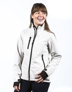 Mustaghata MAGMA - SOFTSHELL JACKET FOR WOMEN Beżowy