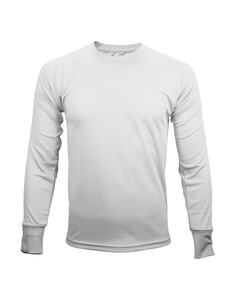 Mustaghata TRAIL - ACTIVE T-SHIRT FOR MEN LONG SLEEVES 140 G Biały