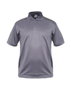 Mustaghata TROPHY - ACTIVE POLO FOR MEN SHORT SLEEVES Szary