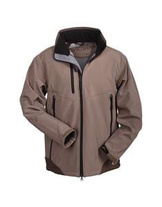 Mustaghata VOLCANO - SOFTSHELL JACKET FOR MEN 3 LAYERS Bronze